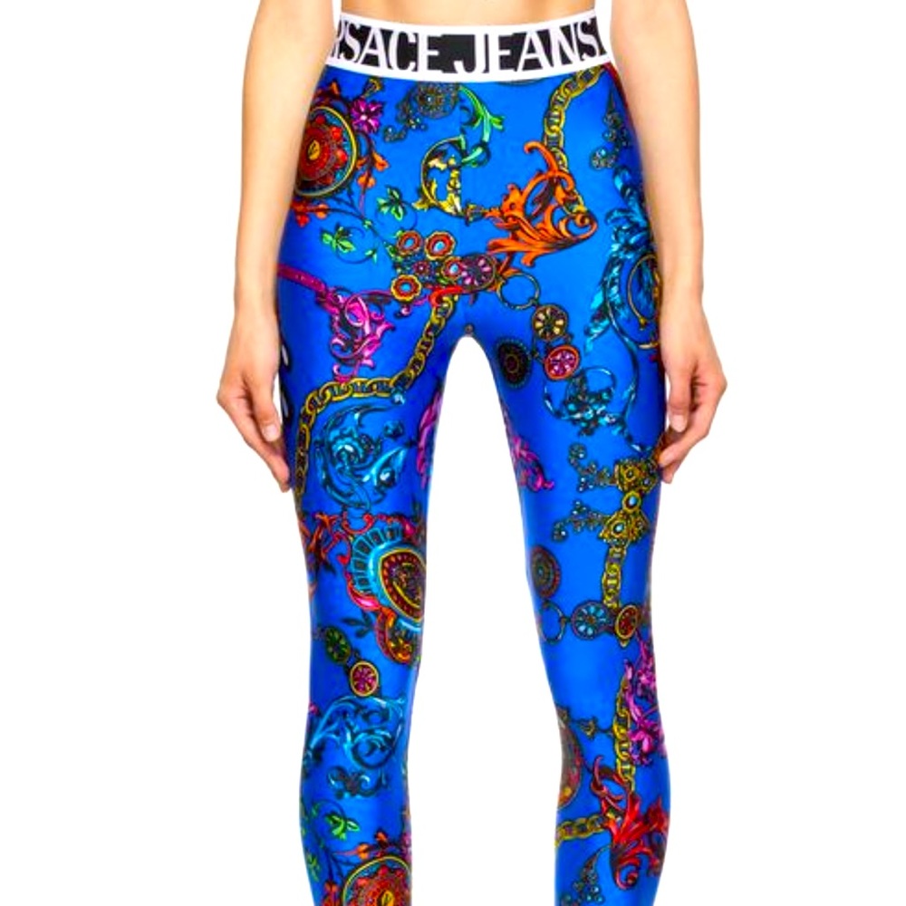 Versace couture leggings